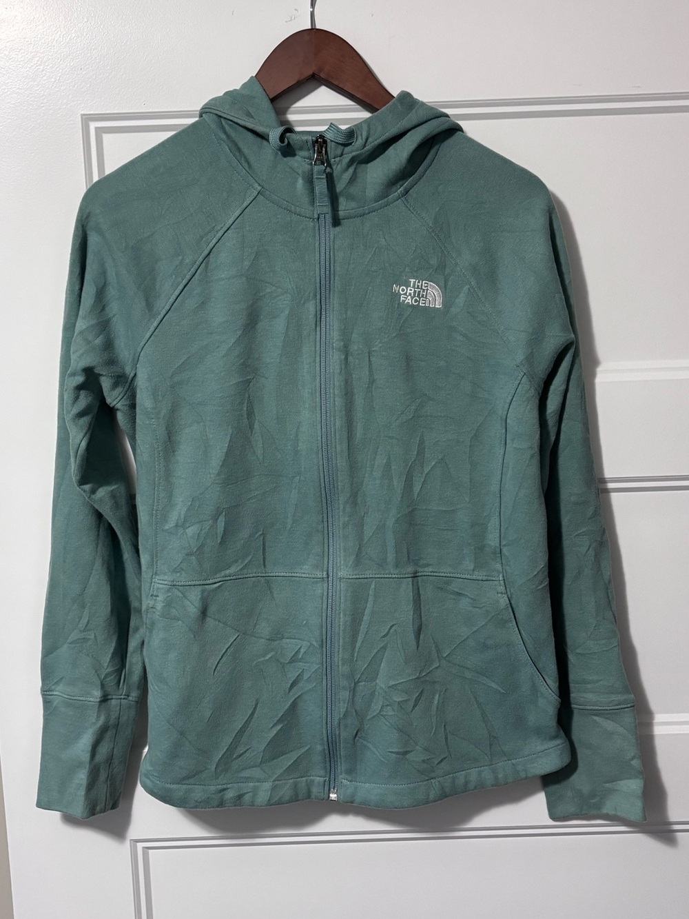 The North Face Women's Hooded Full-Zip Jacket - Seafoam